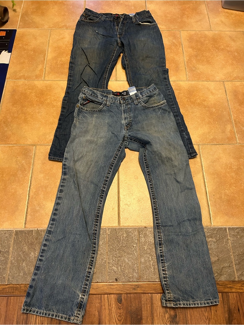 Lot of 2 Ariat FR men 34x34 jeans